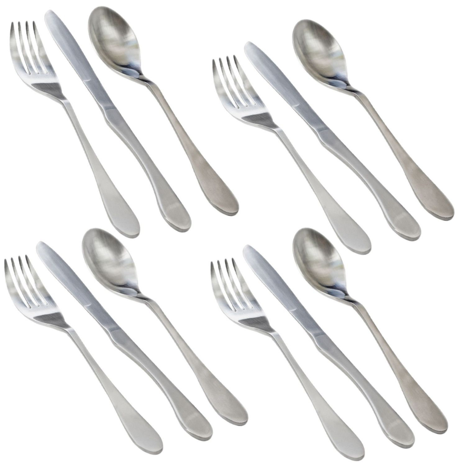 Knork Stainless Steel Flatware Set Service for 4 Wayfair