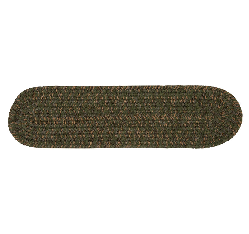 Tapis d'escalier Abey, Olive