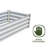 The Organic Garden Co Hakea 4' x 2' x 1' Metal Galvanized Steel Rectangle Garden Bed Surfmist-111615387