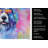 Old English Sheepdog Hippie Dawg Kitchen Towel