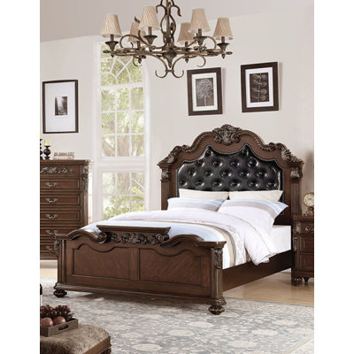Fez Vegan Leather Standard Bed