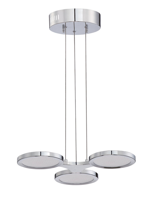 Lustre géométrique 3 lumières unique/relevé Rennes