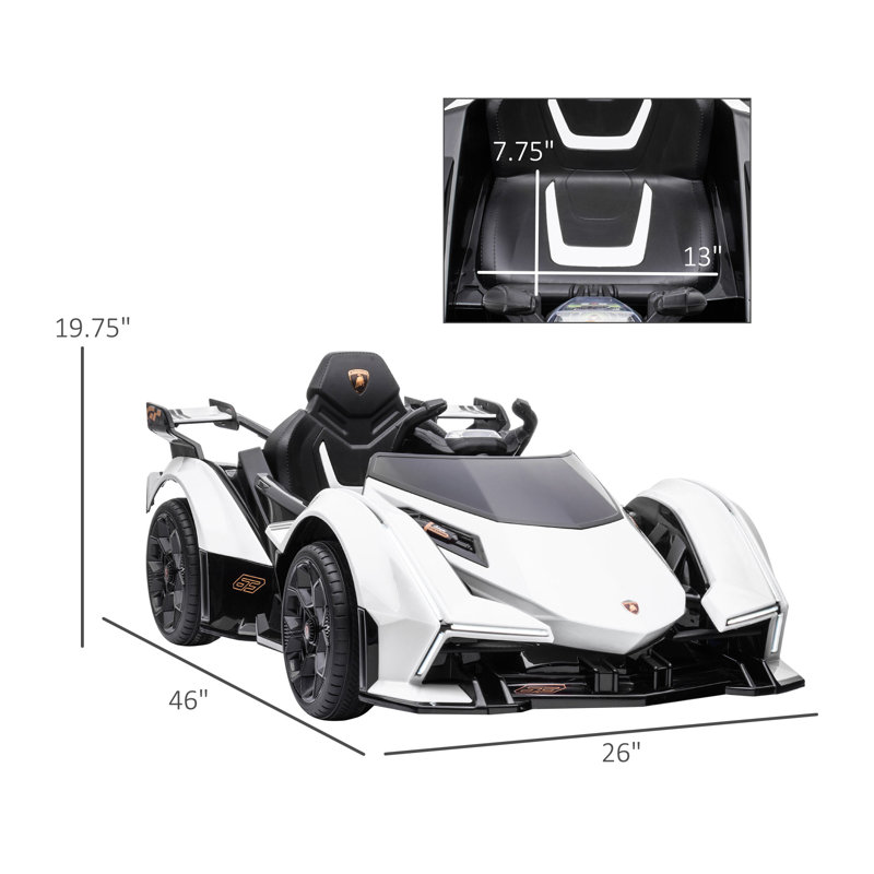 Voiture sport, Blanc