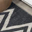 Tapis ivoire / bleu marine Bonnes Modern-2076697188