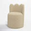 Chaise de salle à manger à dossier ondulé Dahlia-100169768