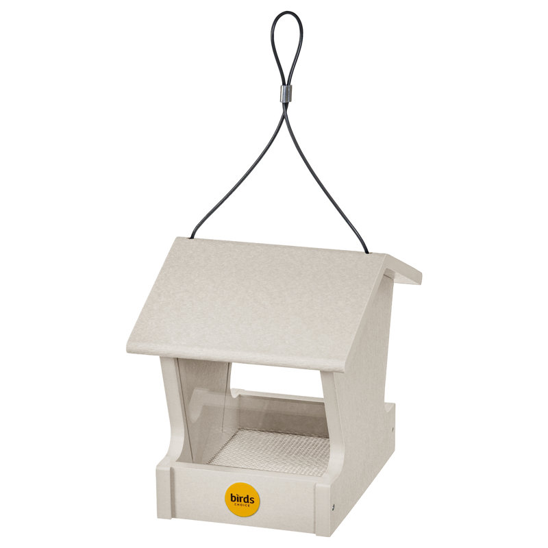 Mangeoire d'oiseaux Birds Choice en plastique recyclé vert