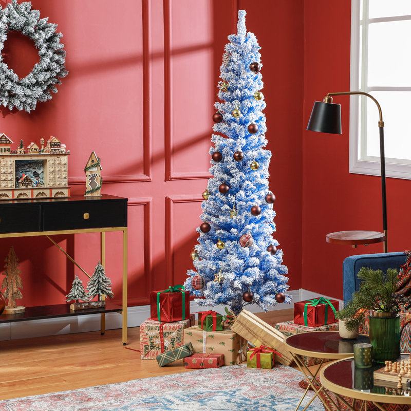 Arbre de Noël artificiel enneigé, 7.5'