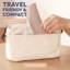 Porte-pinceau et organisateur de maquillage en silicone pour voyage - portable, imperméable et facile à nettoyer-1697125549