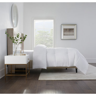 Simply Clean White Microfiber Comforter