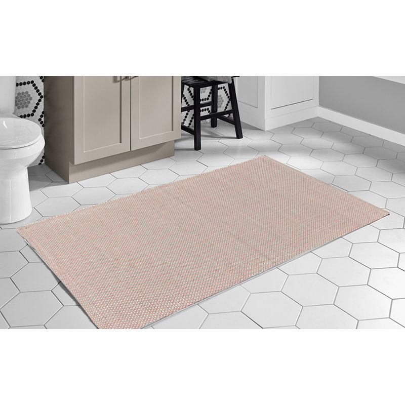Dinger Solid Colour Hand Woven 70cm X 115cm Indoor / Outdoor Area Rug