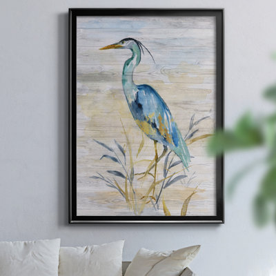 " Blue Heron II " by J Paul Painting Print