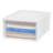 15.75 in. x 9 in. White Box Chest Drawer-966713051