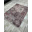 Tapis en chenille de coton marocain beige à motif rétro Eilette-676210257