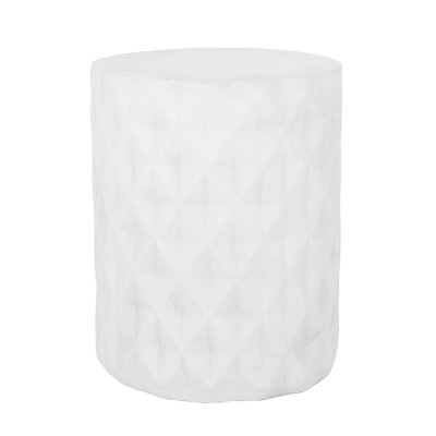 Outdoor Lightweight Concrete Side Table