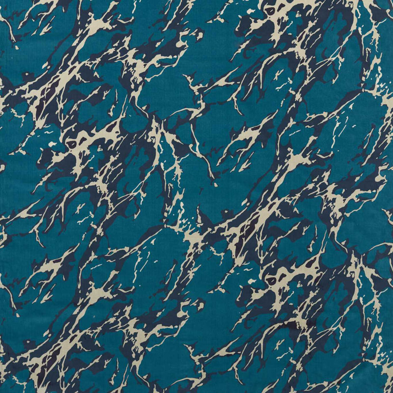 French Marble Velvet Fabric, Serpentine
