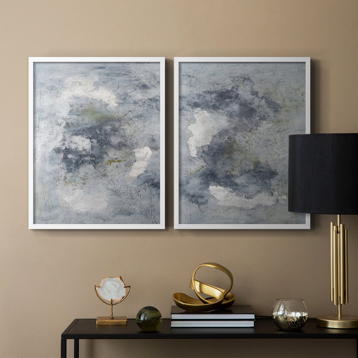 Wrought Studio™ Indigo Dreamscape I-Premium Framed Print -Ready to Hang ...