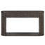 Console ovale avec 2 tiroirs et tablette inférieure Trexm-433248943
