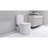 Upflush Toilet For Basement, 600W Macerating Toilet System With Powerful Dual Flush, Elongated 17.25 ADA Comfort, Soft-Close Seat, 3 Water Inlets Connect To Sink, Shower, White