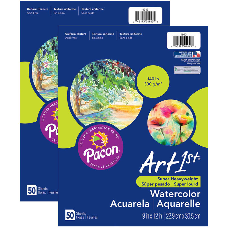 Papier aquarelle Ucrrée