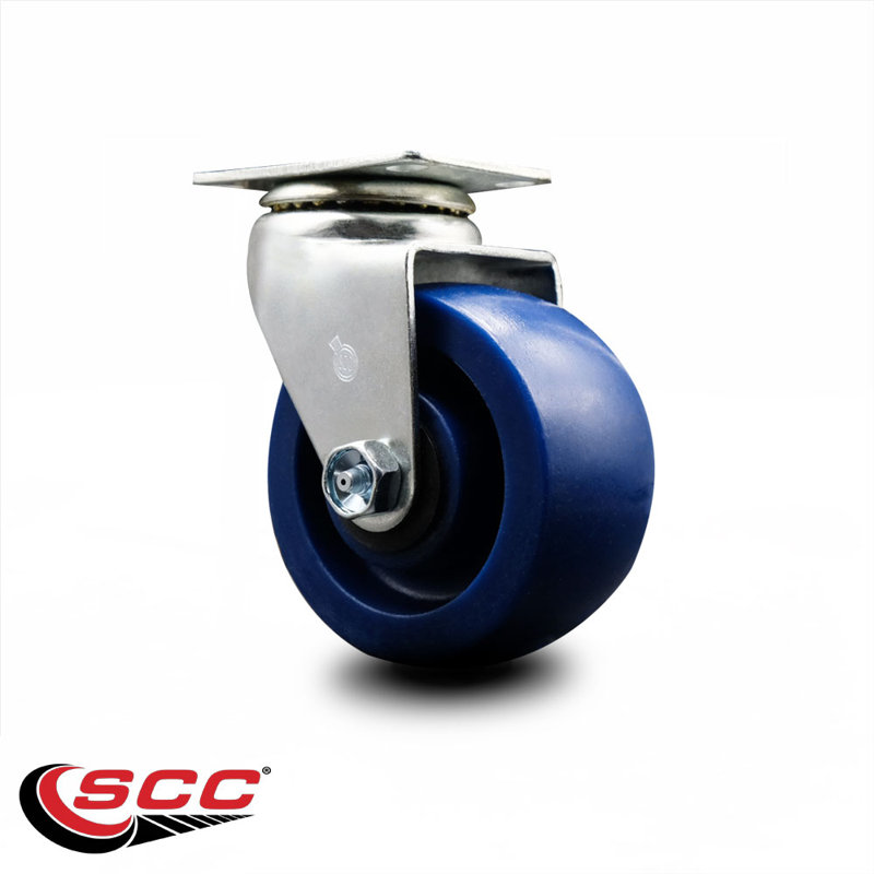 Solid Polyurethane Caster with Ball Bearing