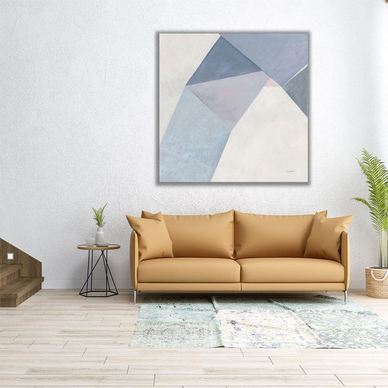 «Paper Work I», reproduction d'art sur toile, H 12 po x l 12 po