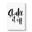 Shake It Off - Wrapped Canvas Print-61884523