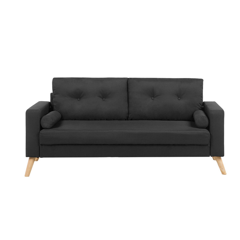 Evan 2 Seater Sofa, Black