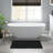 1 PCS 100% Cotton Tufted 3000 GSM Reversible Bath Rug Black-1563681555