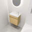 Petit meuble-lavabo flottant pour salle de bain