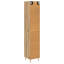  Highboard 2 Pcs Black Oak Engineered Wood-1392506903