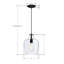 Luminaire suspendu simple à 1 lumière Amiliana-939793360