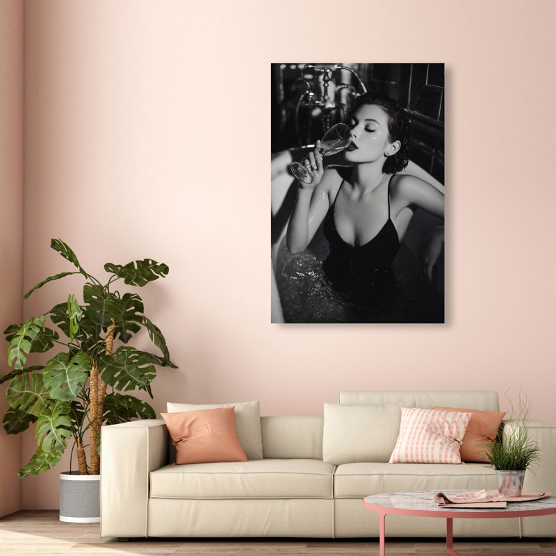 Darkened Glow Print by Oliver Gal, 54"H x 36"W, Gallery Wrapped