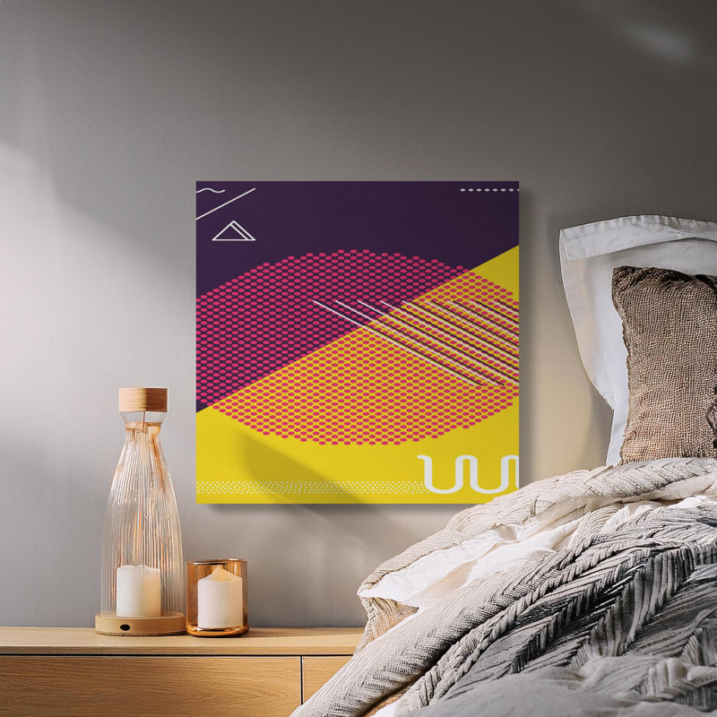 1 Piece Wrapped Canvas Wall Art Set, 15.24 cm H x 15.24 cm W