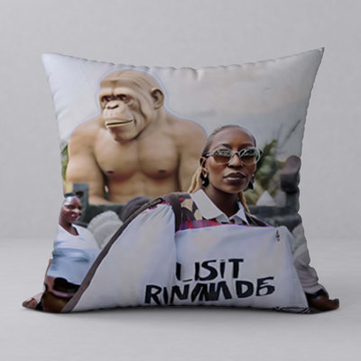 Reversible Throw Pillow