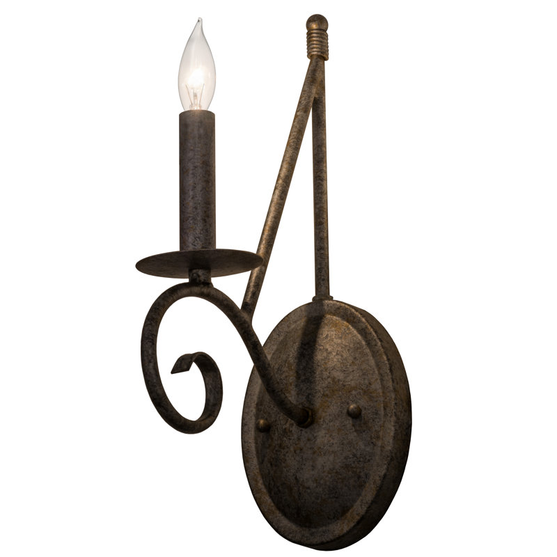 Lampe murale bougie 1 lumières Grindstaff