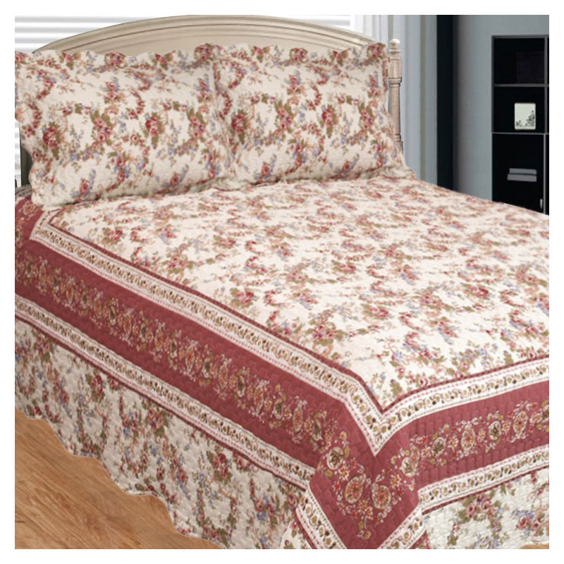 Floral Quilt, King