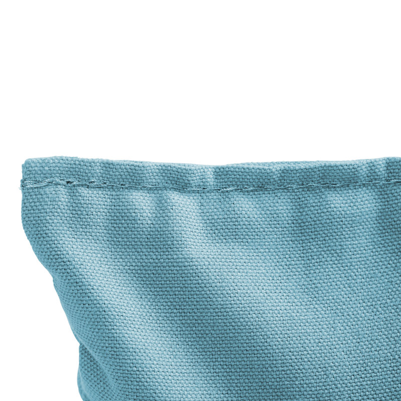 Victory Tailgate 4 sacs de cornhole remplis de maïs de couleur unie turquoise, Turquoise