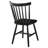 Tehlani Windsor Wood Dining Side Chair Black