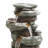 Outdoor Rock Fountain with Lights
