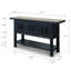 Console en bois massif 16 po Amalfi-66423378