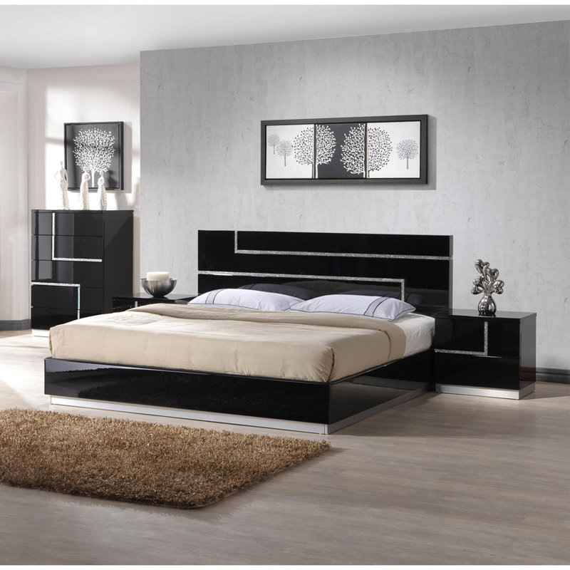 Solid Wood Piece Bedroom Set