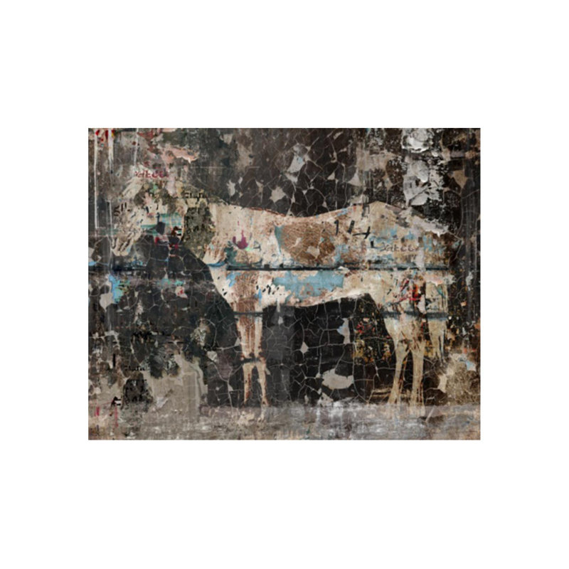 Stallion De Constructed II Print by Chelsea Art Studio, Plexi, 40" H x 50" W x 1.5" D