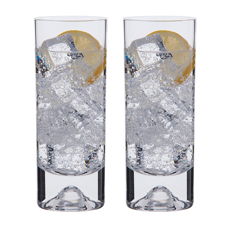 Dimple 370 ml Lead Crystal Highball Glass