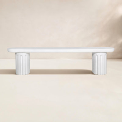 Pipperidge Concrete Outdoor Bench