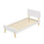 Atlantic 3ft White Catalie Bed