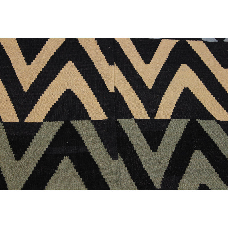 Linzy Wool Chevron Indoor Rug