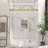 56-60 "W X 76"H Single Sliding Frameless Shower Door In Brushed Gold-116927492