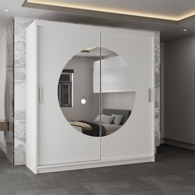 Cevahir 2 Door Manufactured Wood Wardrobe