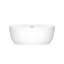 59'' x 31.5'' Freestanding Acrylic Bathtub