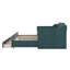 Lit de jour simple tapissier avec couchette et tiroirs.-336696554